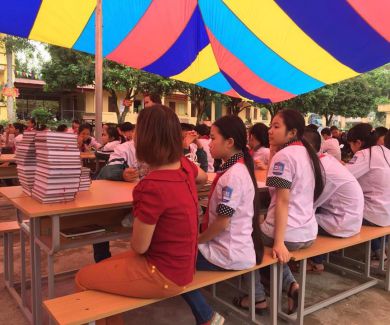 Các đơn vị trường học trên địa bàn huyện Bắc Quang Hưởng ứng ngày đọc sách